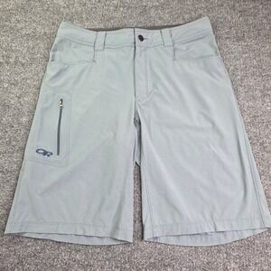 Outdoor Research Ferrosi Shorts Mens 32 Gray 12" Inseam Hiking Technical V044